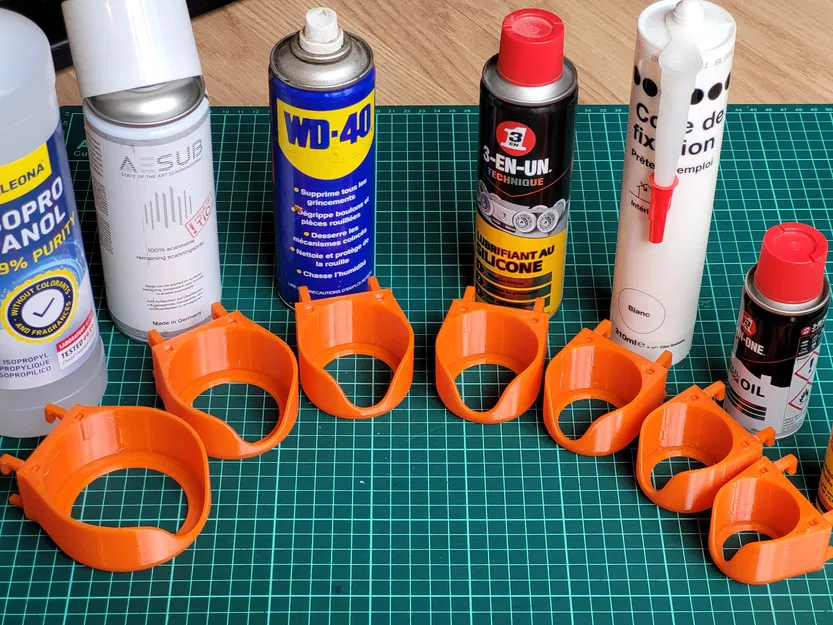 Đế giữ chai Parametric - Phiên bản IKEA SKADIS - Image 1