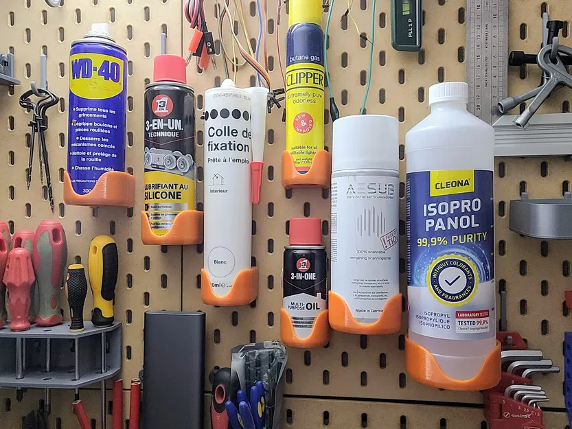 Đế giữ chai Parametric - Phiên bản IKEA SKADIS - Image 2