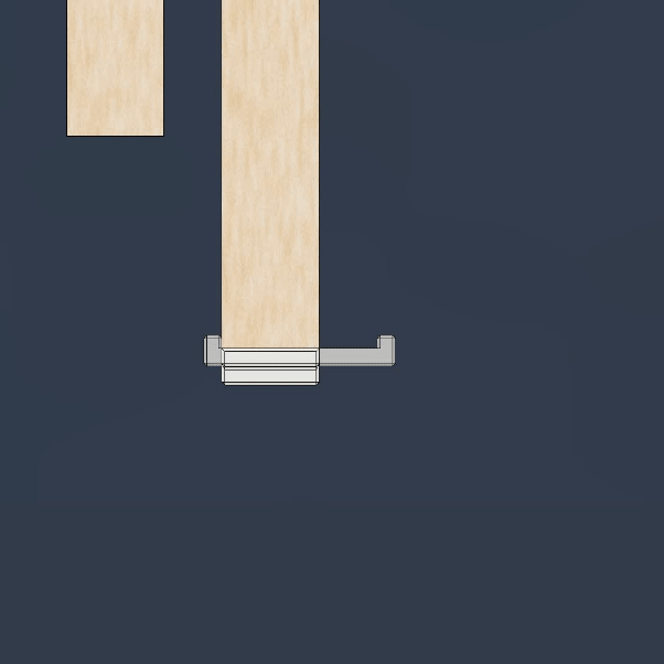 Chặn Tấm Thép Âm Tủ Kiểu Tham Số