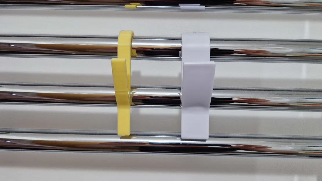 Móc treo khăn gắn thanh sưởi Rail - Image 2