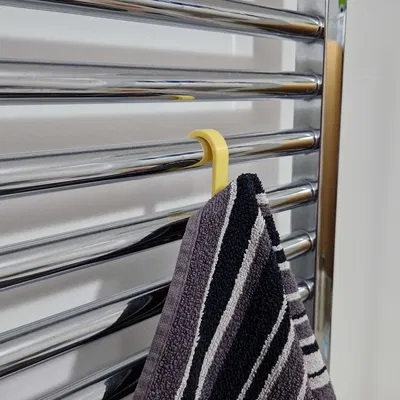 Móc treo khăn gắn thanh sưởi Rail