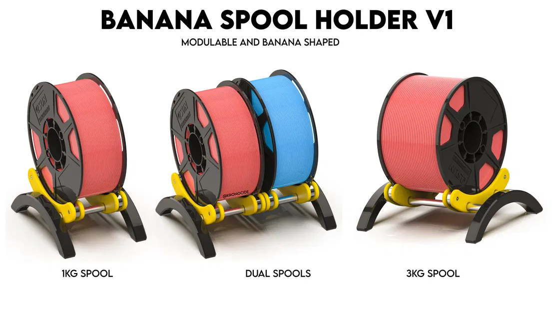 Giá Đỡ Cuộn Filamen Hình Chuối V1 - Image 1