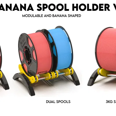 Giá Đỡ Cuộn Filamen Hình Chuối V1