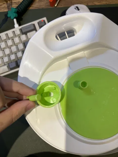 Tay quay máy quay rau thơm - Image 1