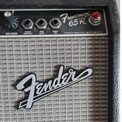 Logo Fender cho amply và thùng đàn guitar