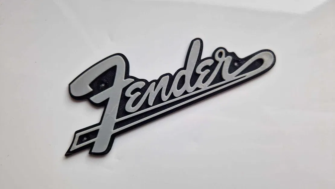 Logo Fender cho amply và thùng đàn guitar - Image 2