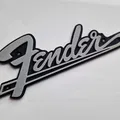 Logo Fender cho amply và thùng đàn guitar - Thumbnail 2