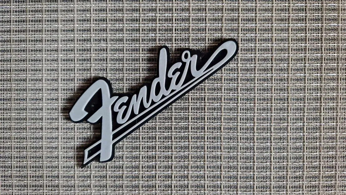 Logo Fender cho amply và thùng đàn guitar - Image 5