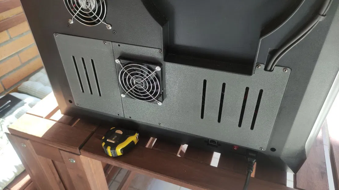 Mod quạt 80x10 cho nắp sau Qidi XMAX 3 - Image 1