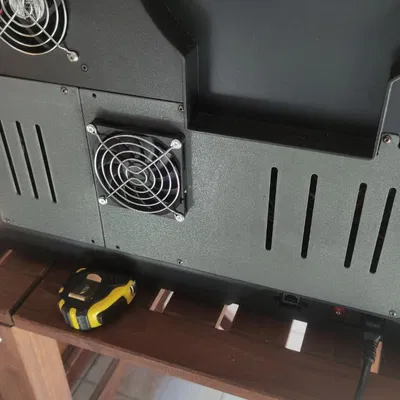 Mod quạt 80x10 cho nắp sau Qidi XMAX 3