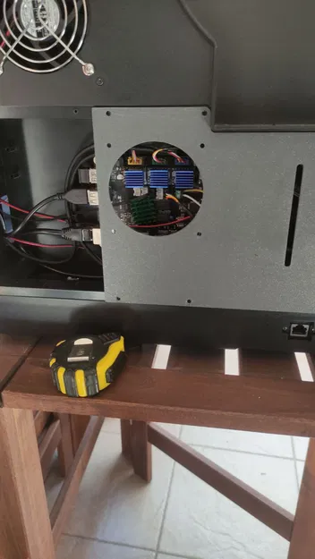 Mod quạt 80x10 cho nắp sau Qidi XMAX 3 - Image 4