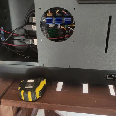 Mod quạt 80x10 cho nắp sau Qidi XMAX 3