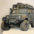 Mô hình HueForge Jeep Wrangler Rubicon - Thumbnail 1
