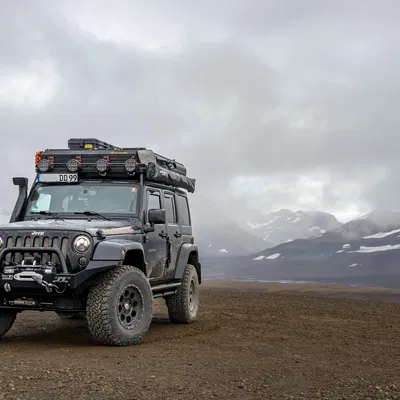 Mô hình HueForge Jeep Wrangler Rubicon