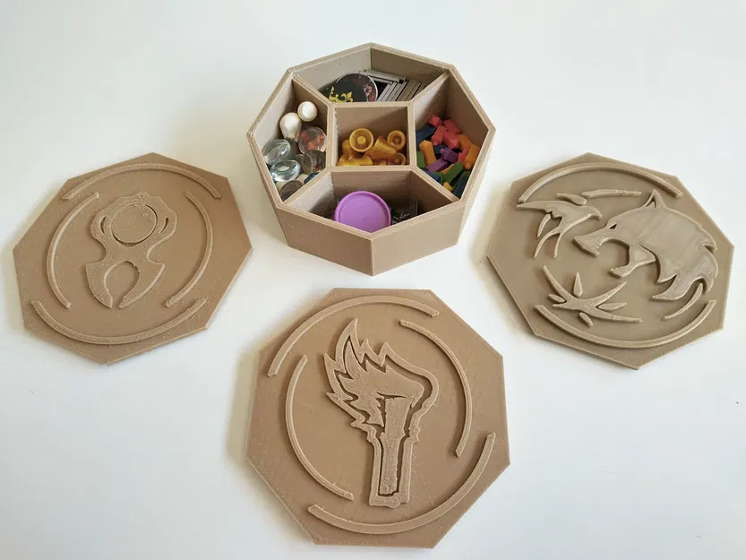 Hộp Đựng Token Đa Trò Chơi - Image 1