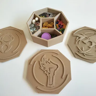 Hộp Đựng Token Đa Trò Chơi