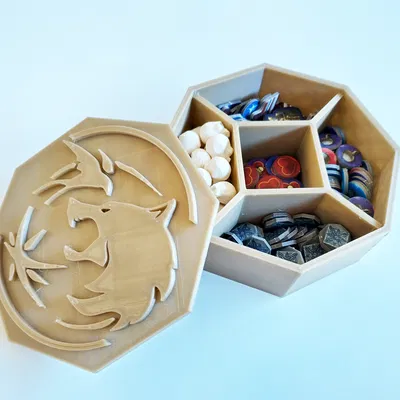 Hộp Đựng Token Đa Trò Chơi