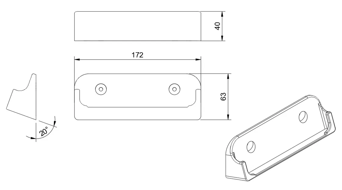 Giá Đỡ Điện Thoại Treo Cửa Nhà Vệ Sinh - Image 2
