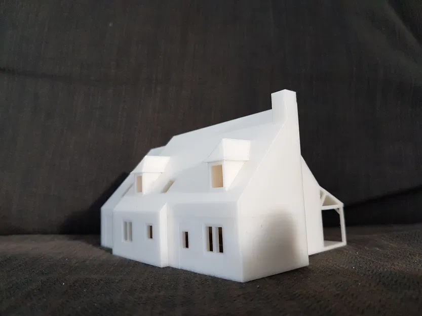 Mô hình nhà lớn dùng làm đèn hoặc trang trí - Image 1