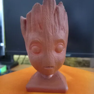 Chậu Trồng Cây Đầu Baby Groot