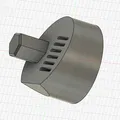 Giá đỡ Ẩm kế HSW tròn (Độ ẩm + Nhiệt độ, Gắn tường tổ ong/Adapter) - Thumbnail 3