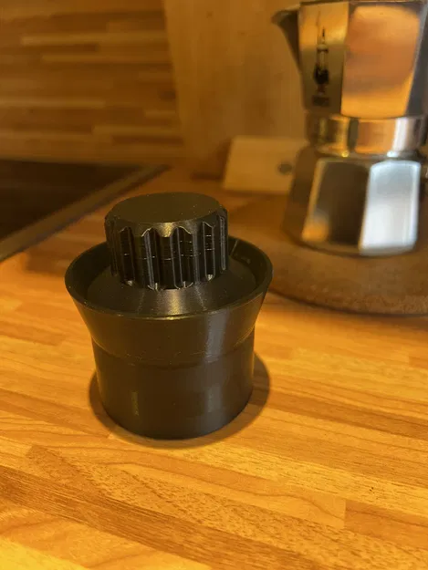 Dụng Cụ Pha Cà Phê Bialetti Mokka Express - Phễu + WDT-Tool (Phiên bản 3 cup) - Image 1