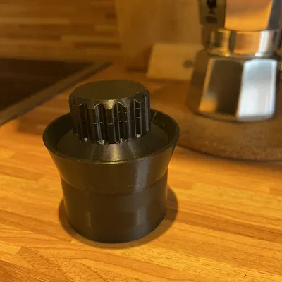 Dụng Cụ Pha Cà Phê Bialetti Mokka Express - Phễu + WDT-Tool (Phiên bản 3 cup)