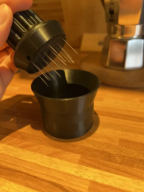 Dụng Cụ Pha Cà Phê Bialetti Mokka Express - Phễu + WDT-Tool (Phiên bản 3 cup) - Image 2