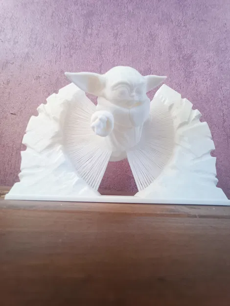 Baby Yoda Bằng Dây Vẽ - Image 3