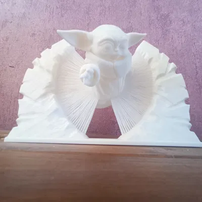 Baby Yoda Bằng Dây Vẽ