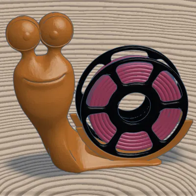 Giá Đỡ Cuộn Dây Filament Hình Ốc Sên Dễ Thương