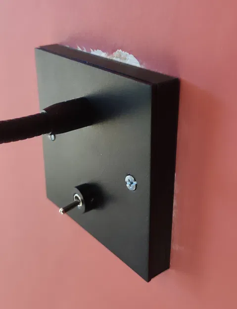 Tấm gắn đế cho đèn đọc sách treo tường - Image 1