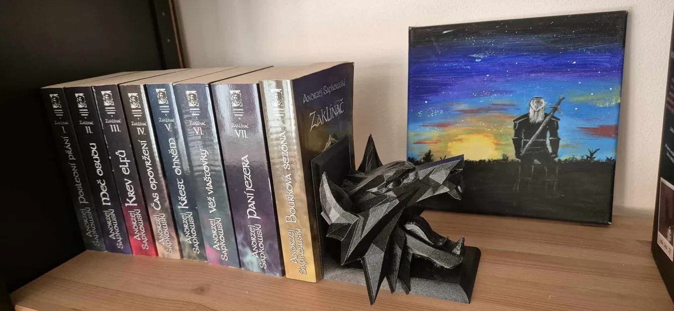 Chặn sách The Witcher có đế dừng - Image 1