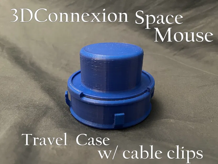 Hộp đựng 3Dconnexion SpaceMouse kèm kẹp cáp - Image 1