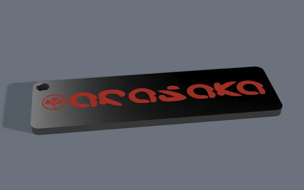 Móc khóa Arasaka Cyberpunk 2077 AMS - Image 1