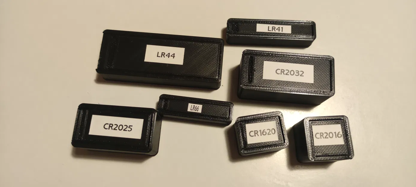 Hộp đựng pin cúc áo (button cell) có thể tùy chỉnh - Image 1