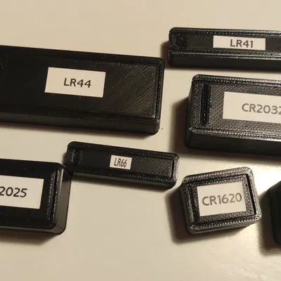 Hộp đựng pin cúc áo (button cell) có thể tùy chỉnh