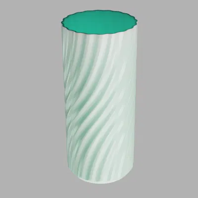 Chậu Hoa Xoắn Ốc