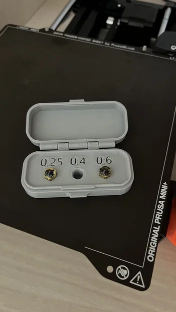 Hộp đựng đầu phun 3 cái 0.25, 0.4, 0.6mm - Image 1