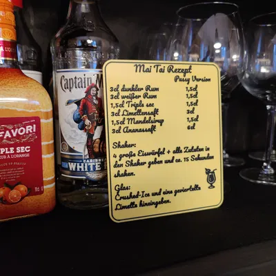 Biển Công Thức Mai Tai