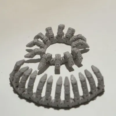 Mô hình Vòng Cổ Khớp Nối Liền Mạch