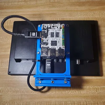 Giá Đỡ Màn Hình OctoPrint Gắn Ray 2020