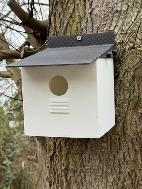 Tổ chim cho chim sẻ hoặc các loài tương tự / Nistkasten / Vogelhausf ür Spatzen etc. - Image 1