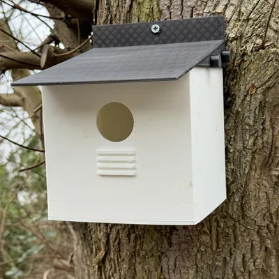 Tổ chim cho chim sẻ hoặc các loài tương tự / Nistkasten / Vogelhausf ür Spatzen etc.