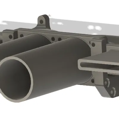 Xe RC "Rocket" - Giá đỡ động cơ và cò kích hoạt