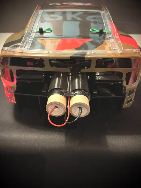 Xe RC "Rocket" - Giá đỡ động cơ và cò kích hoạt - Image 7