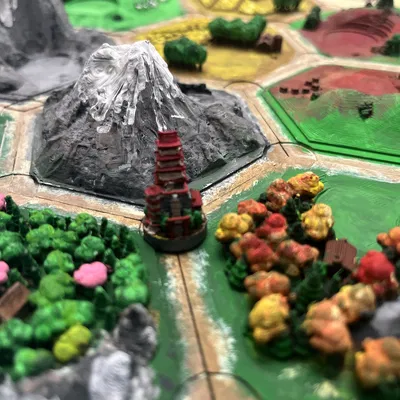 Bộ Quân Catan Nhật Bản - Nhà và Thành Phố