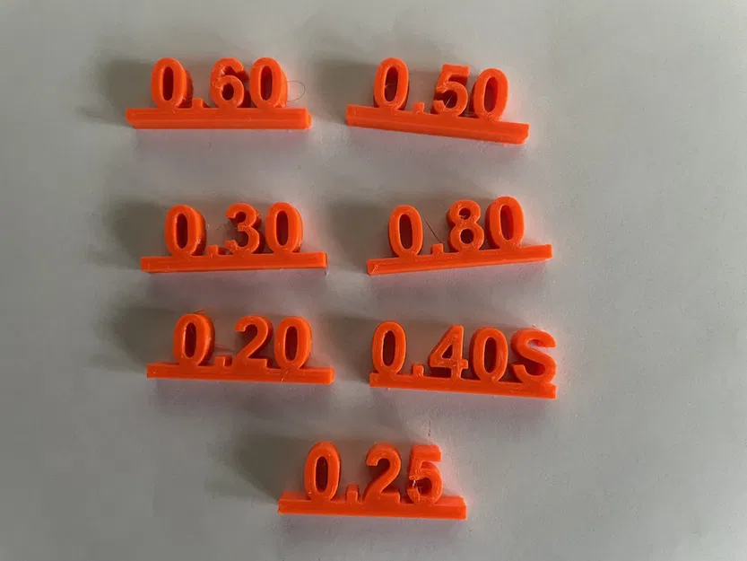 Cây đo cỡ béc phun / Nozzle size indicator - Image 2
