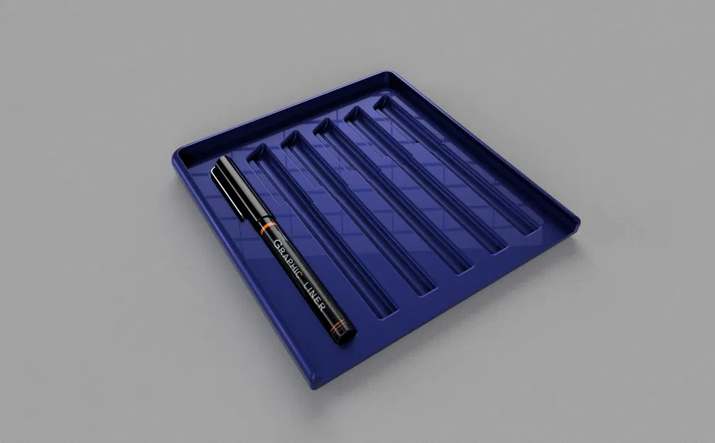 Hộp Đựng Bút Ohto Graphic Liner - Image 1