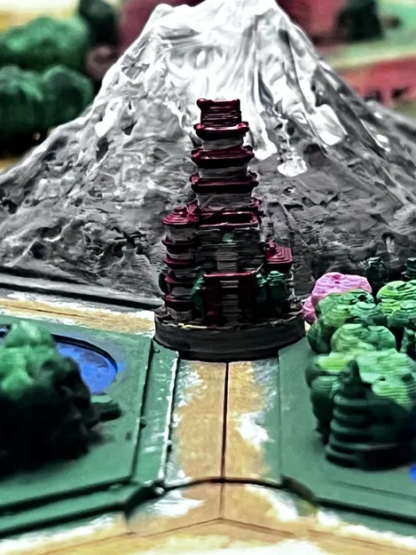 Bộ Quân Catan Nhật Bản - Nhà và Thành Phố - Image 3